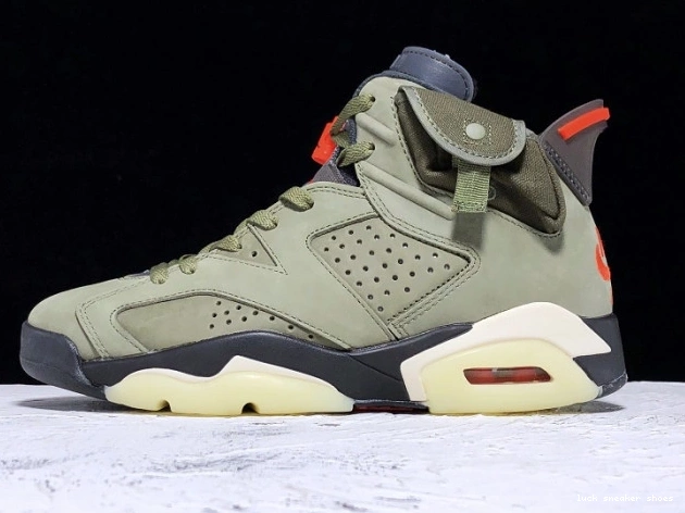 LUCY Air CN1084-200 Olive Jordan Medium Scott Travis x 6 0710